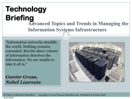 Tech Briefing