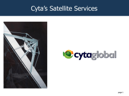 IRIS Gateway Satellites Services