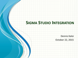 Sigma Integrationx