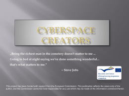 Cyberspace - comenius.zse.edu.pl