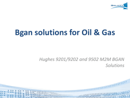 BGAN Solutions for Oil and Gas.pps