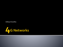 4G Networks