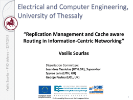 4) Distributed Cache Management