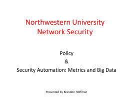 Policy - Northwestern University