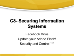 Securing Information Systemsx