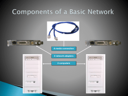 A View Over The Networking Components