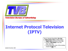 IPTV - 123seminarsonly.com