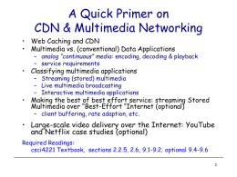 Multimedia Applications - CSE Labs User Home Pages
