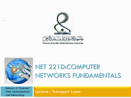 NET 221 ch6-1 - NET 331 and net 221