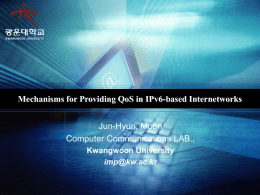 Internet QoS for IPv6