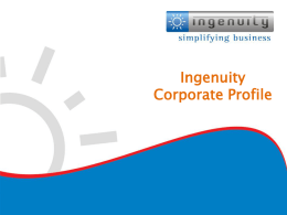 - Ingenuity Technologies LLC