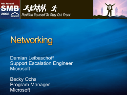 Networking - SBSfr.org