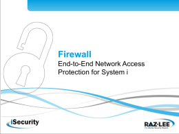 Firewall - Raz-Lee
