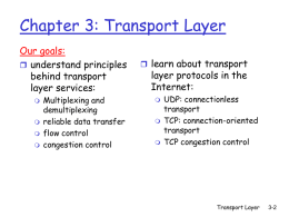 transport - Faculty of Computer Science