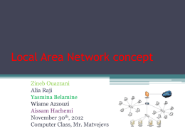 Local Area Network concept