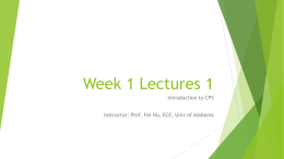 Week 1 Lectures 1