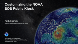 Customizing the NOAA