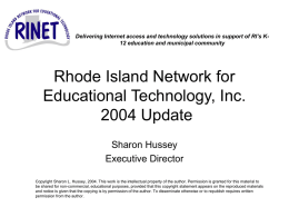 RINET 2002 The Year in Review
