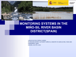 2. WFD MONITORING SYSTEMS IN MIÑO