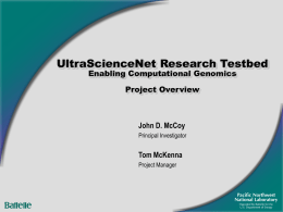 UltraScienceNet Research Tetbed