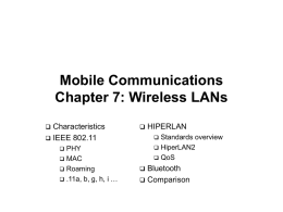 Wireless LAN