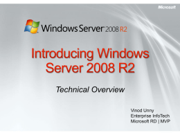 Windows Server 2008 R2