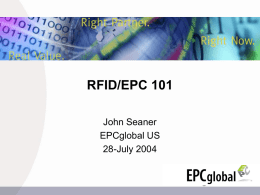 RFID/EPC 101
