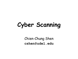 Cyber Scanning