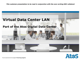 Virtual Data Center LAN