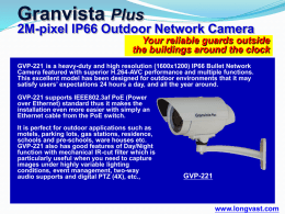 Granvista Plus 2M-pixel IP66 Outdoor Network
