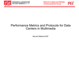Performance Metrics and Protocols for Data Centers in