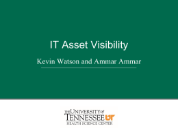 Presentation Title - Tennessee Technological University