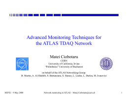 Advanced Monitoring Techniques for the ATLAS TDAQ Data Network