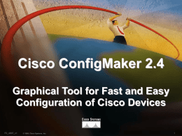 Cisco ConfigMaker 2.4