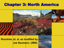 Chapter 3: North America - University of Missouri