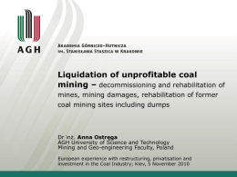 32925_Anna Ostrega_Liquidation of unprofitable coal mining