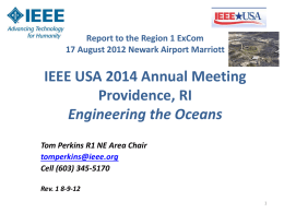 IEEE USA 2014 Annual Meeting rev 8-12-2012