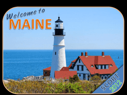 Maine!: David Bernhardt, P.E.