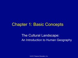 Basic Concepts - geo