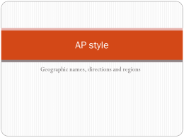 AP style - WordPress.com