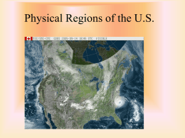 Physical Regions of the U.S.
