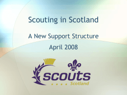 Scouting in Scotland - The Scout Association