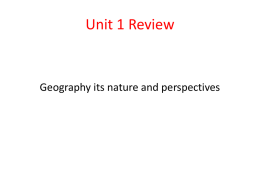 AP Human Geography Notes