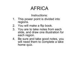 AFRICA - paisd.org