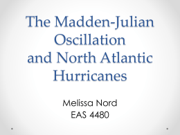 The Madden-Julian Oscillation and North Atlantic Hurricanes