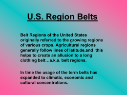 US Region Belts