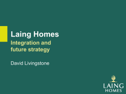 Managing Organisational Change within Laing Homes