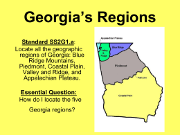 Georgia`s Regions