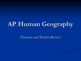 APHUG Models & Theories Review