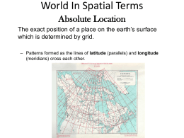 World In Spatial Terms